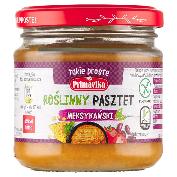 Primavika Roślinny pasztet meksykański 160 g