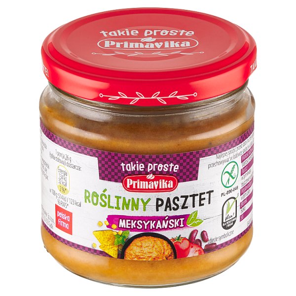 Primavika Roślinny pasztet meksykański 160 g