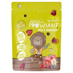 Helpa Suchy Prowiant Liofilizowane owoce do chrupania mix z jabłkiem 20 g