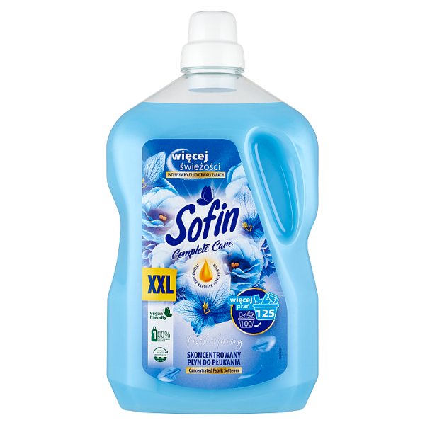 Sofin Complete Care XXL Fresh Morning Skoncentrowany płyn do płukania 2,5 l (125 prań)