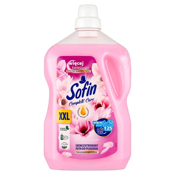 Sofin Complete Care XXL Floral Passion Skoncentrowany płyn do płukania 2,5 l (125 prań)