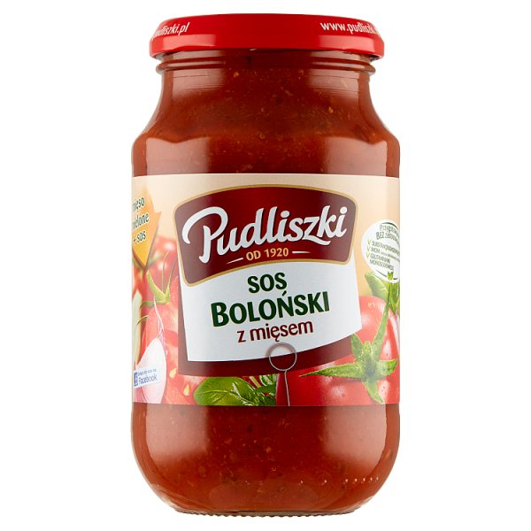 Pudliszki Sos boloński z mięsem 450 g
