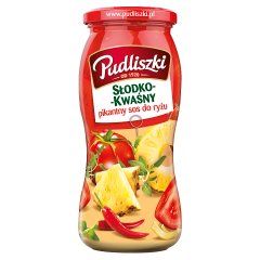 Pudliszki Sos do ryżu słodko-kwaśny pikantny 500 g