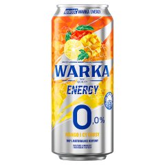 Warka Energy Bezalkoholowy napój piwny mango i cytrusy 500 ml