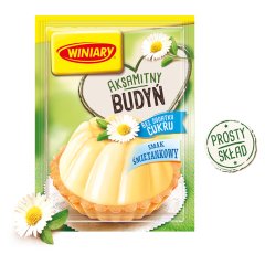Winiary Budyń bez dodatku cukru smak śmietankowy 35 g