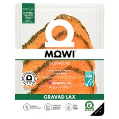 Mowi Signature Łosoś marynowany z koperkiem 100 g (4 sztuki)