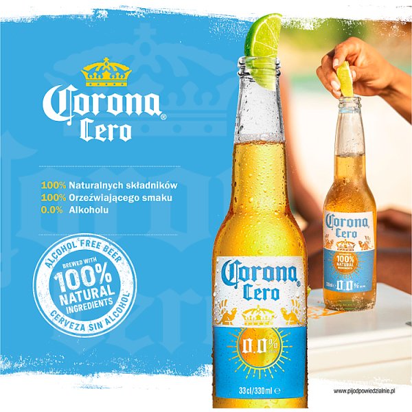 Corona Cero Piwo bezalkoholowe 330 ml