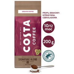 COSTA COFFEE Signature Blend Dark Roast Kawa palona mielona 200 g