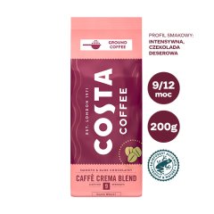COSTA COFFEE Caffé Crema Blend Kawa palona mielona 200 g