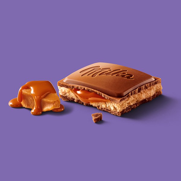 Milka Czekolada mleczna z nadzieniem toffi 100 g