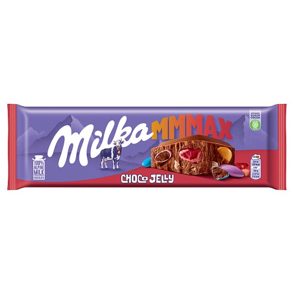 Milka Mmmax Choco Jelly Czekolada mleczna 250 g