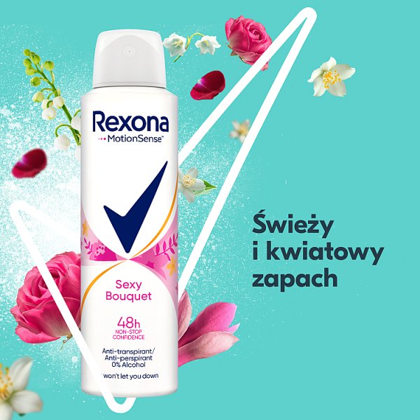 Rexona Sexy Bouquet Antyperspirant w aerozolu 150 ml