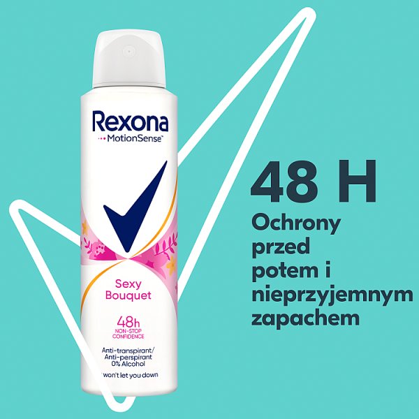 Rexona Sexy Bouquet Antyperspirant w aerozolu 150 ml