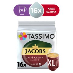 Tassimo Jacobs Caffè Crema Classico XL Kawa mielona 132,8 g (16 kapsułek)