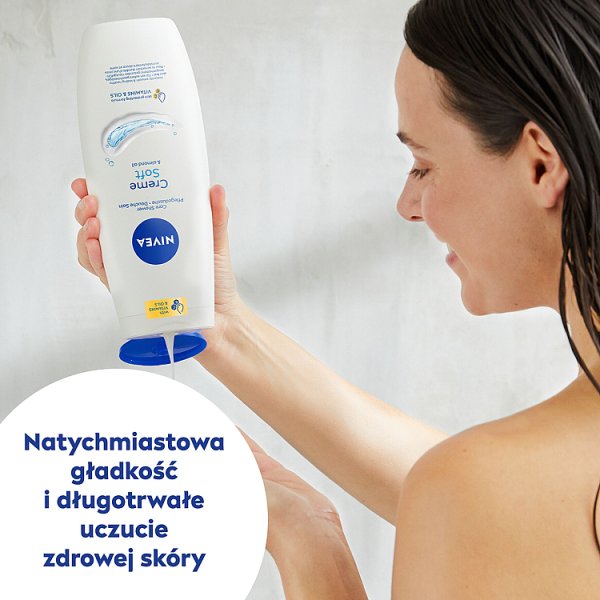 Nivea Creme Soft Kremowy żel pod prysznic 500 ml