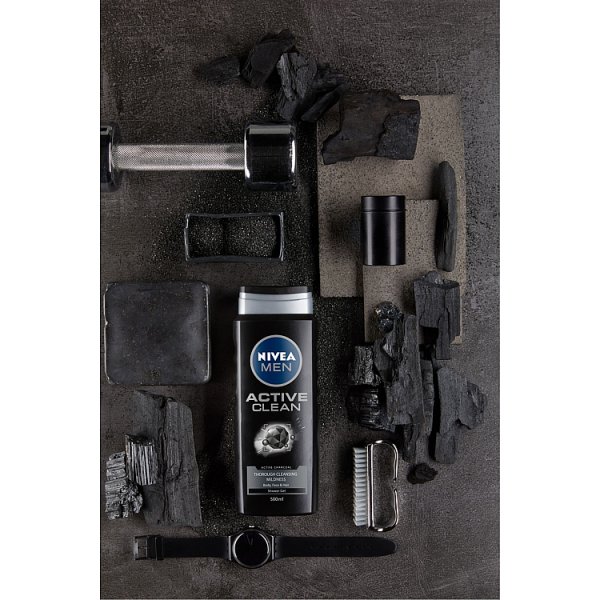 Nivea MEN Active Clean Żel pod prysznic dla mężczyzn 500 ml