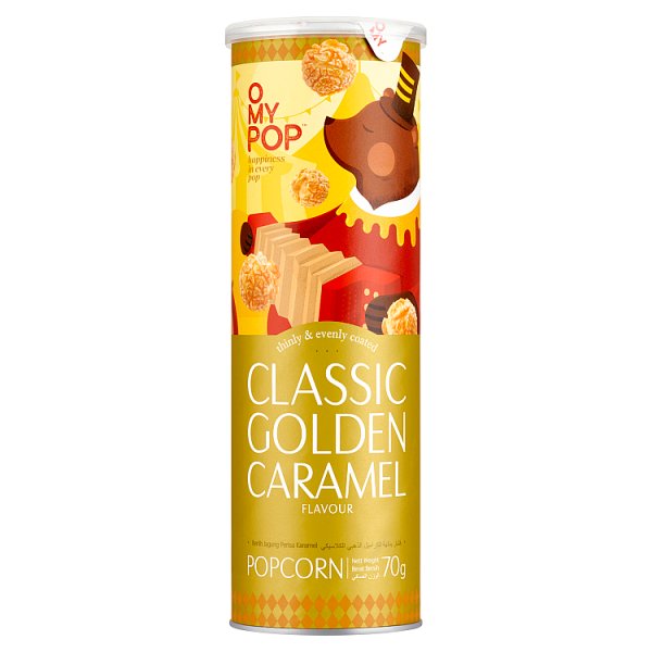 O My Pop Popcorn o smaku karmelu 70 g