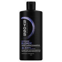 Syoss Intense Blonde Szampon do włosów blond siwych i rozjaśnionych 440 ml