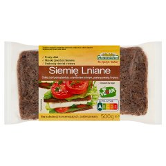 Mestemacher Chleb żytni pełnoziarnisty z siemieniem lnianym 500 g