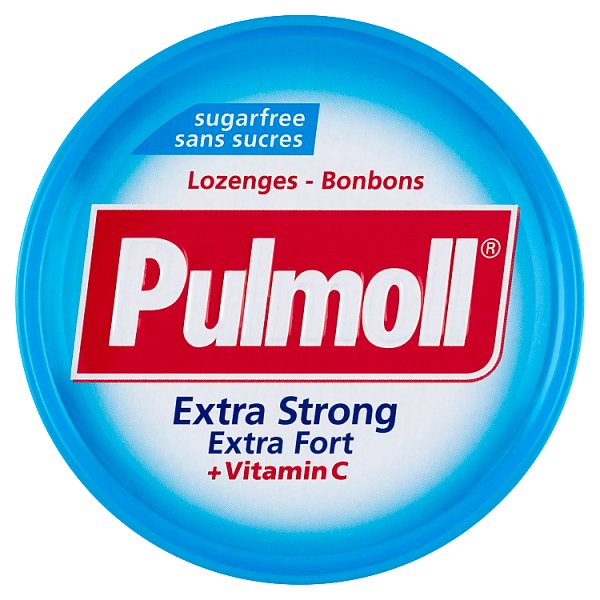 Pulmoll Pastylki do ssania o smaku mentolowym 45 g