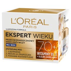 L'Oréal Paris Ekspert wieku Przeciwzmarszczkowy krem odżywczy 70+ 50 ml