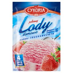 Cykoria Lody domowe o smaku truskawkowym 60 g