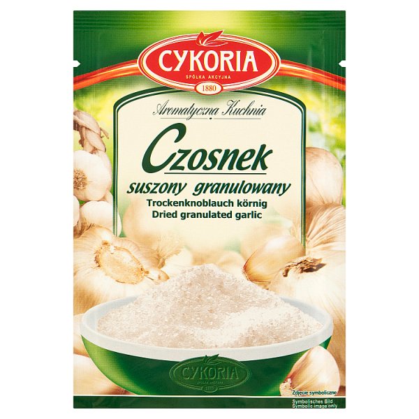 Cykoria Aromatyczna Kuchnia Czosnek suszony granulowany 20 g