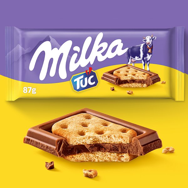 Milka Tuc Czekolada mleczna 87 g