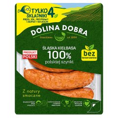 Dolina Dobra Śląska kiełbasa 100 % polskiej szynki 375 g