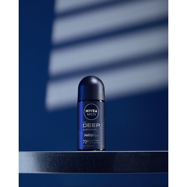 Nivea MEN Deep Dark Wood Antyperspirant DLA Mężczyzn W Kulce 50 ml