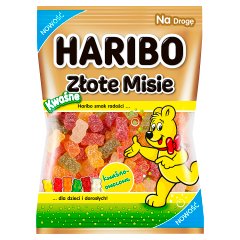 Haribo Złote Misie Żelki o smaku owocowym kwaśne 85 g