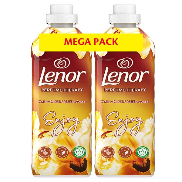 Lenor Płyn do płukania tkanin 74 prań, Waniliowa orchidea i złoty bursztyn