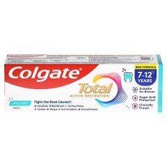 Colgate Total Active Prevention Junior 7 - 12 lat pasta do zębów dla dzieci 50 ml