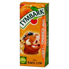 Tymbark Sok 100 % pomarańcza jabłko 200 ml