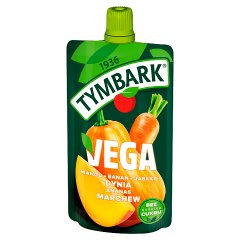 Tymbark Vega Mus mango banan jabłko dynia ananas marchew 100 g