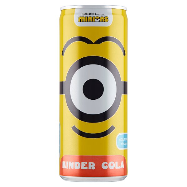Minions Kinder Cola Napój niegazowany o smaku cola 250 ml