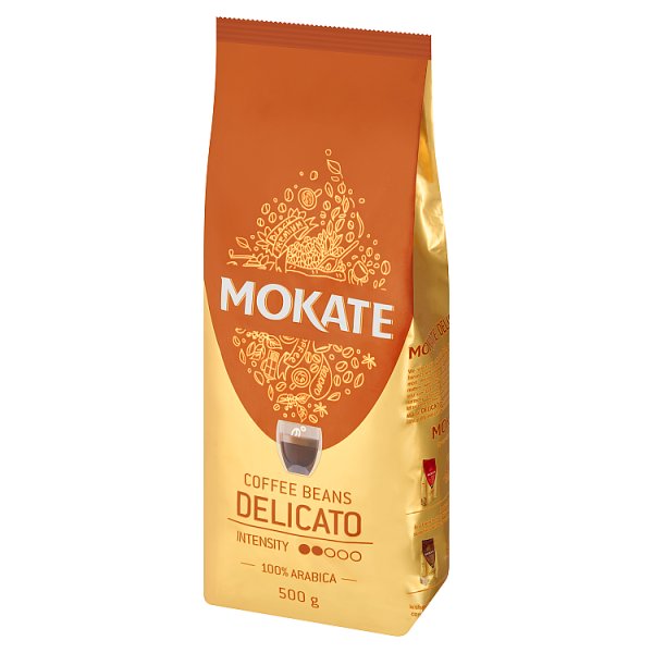 Mokate Delicato Kawa ziarnista 500 g