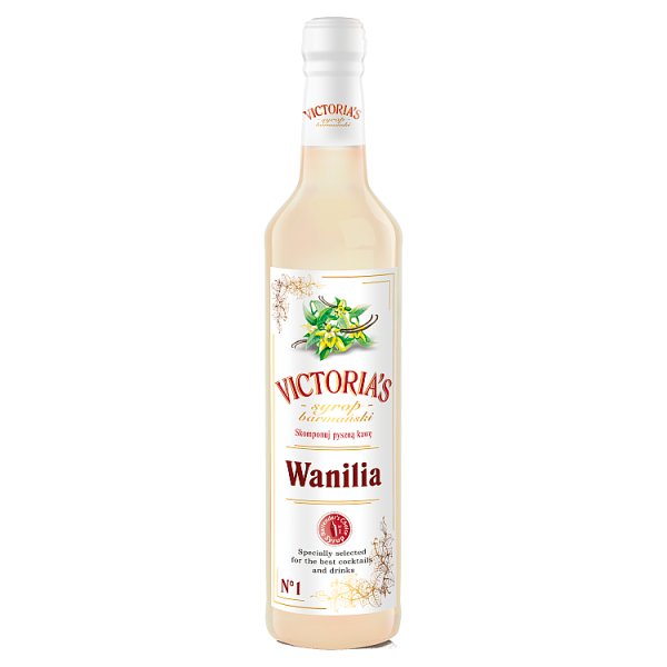 Victoria&#039;s syrop barmański o smaku waniliowym 490 ml