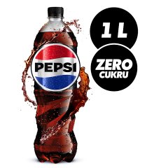 Pepsi-Cola Zero cukru Napój gazowany o smaku cola 1 l