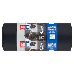 Anna Zaradna Worki na śmieci 120 l 10 sztuk