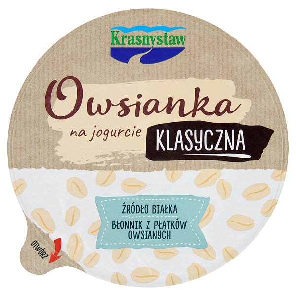Krasnystaw Owsianka na jogurcie klasyczna 250 g