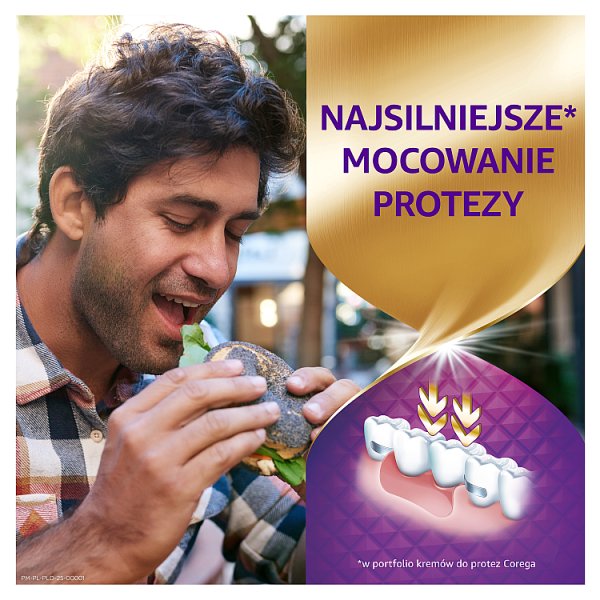 Corega Power Max Krem mocujący do protez zębowych neutralny smak 40 g