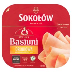 Sokołów Szynka Basiuni drobiowa 140 g