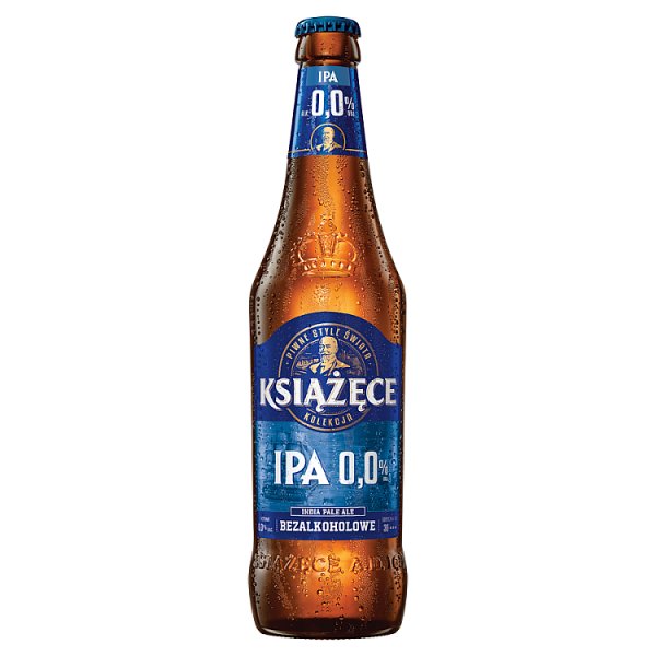 Piwo Książęce Ipa 0% do ceny doliczana jest kaucja 1 zł 