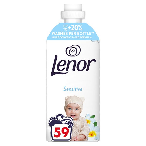 Lenor Płyn do płukania tkanin,  59 prań, Sensitive