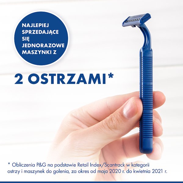 Gillette Blue II Plus Maszynki jednorazowe dla mężczyzn 5 sztuk