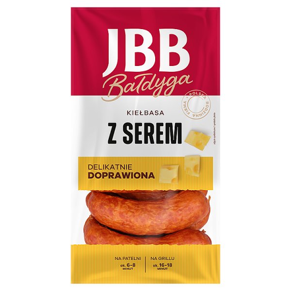 JBB Bałdyga Kiełbasa z serem 470 g