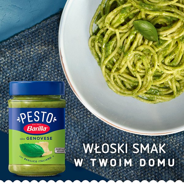 Barilla Pesto alla Genovese Sos do makaronu z bazylią 190 g