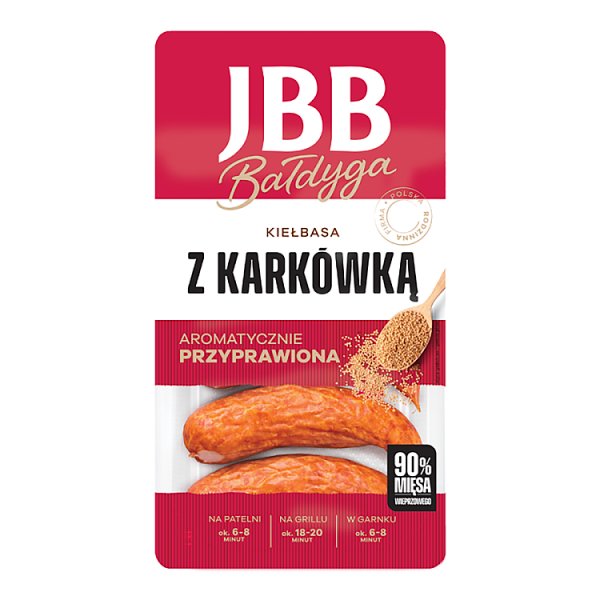 JBB Bałdyga Kiełbasa z karkówką 470 g
