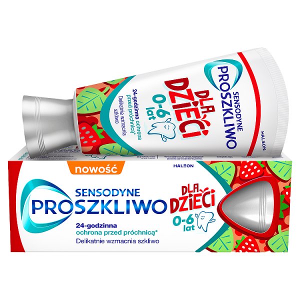 Sensodyne ProSzkliwo Pasta do zębów z fluorkiem dla dzieci 0-6 lat 50 ml